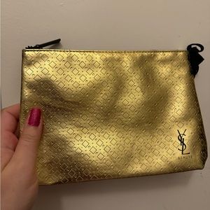 YSL makeup bag